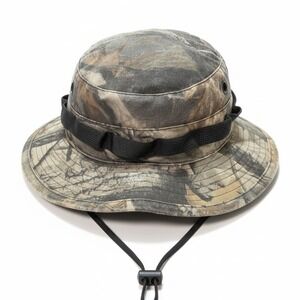 R&B Inc Boonie Hat Camo Sun Hot Weather Military Spec Ripstop 7 3/4 Made in‎ USA